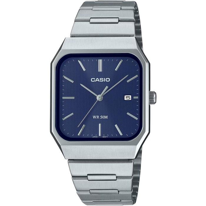 Casio Standard Analog Quartz Men s Watch MTP-B185D-2A1V Navy Blue