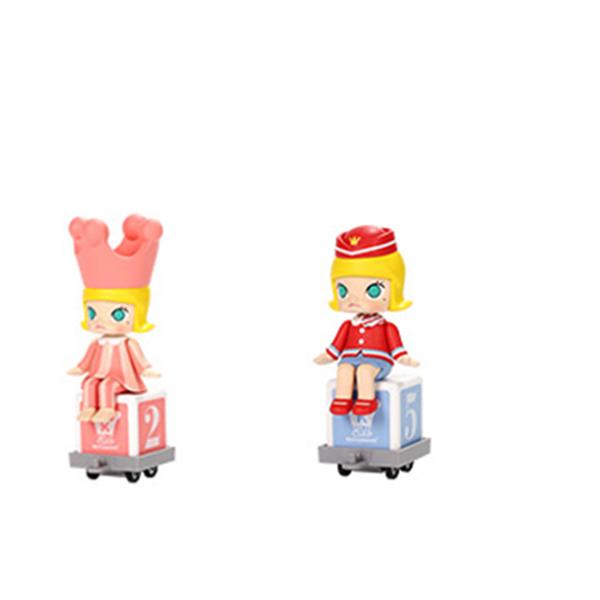 POP MART Molly Happy Train Big Party Collection Mystery Boxes, Single Mystery Box