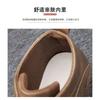 Brown Leather Casual  Shoes for Men Retro Ankle Boots Men Sneaker Non-slip Working Shoes Men Short Shoe Outdoor Walking Sneakers
