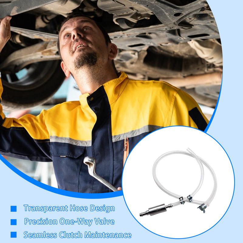 Bremsenentlüftungsschlauch Bremsenentlüftungsschlauch für Motorrad Langlebige Leistung Autozubehör Auslaufsicheres Abgasrohr für Elektro