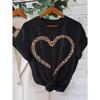 Round neck T-shirt design with casual and fashionable patterns