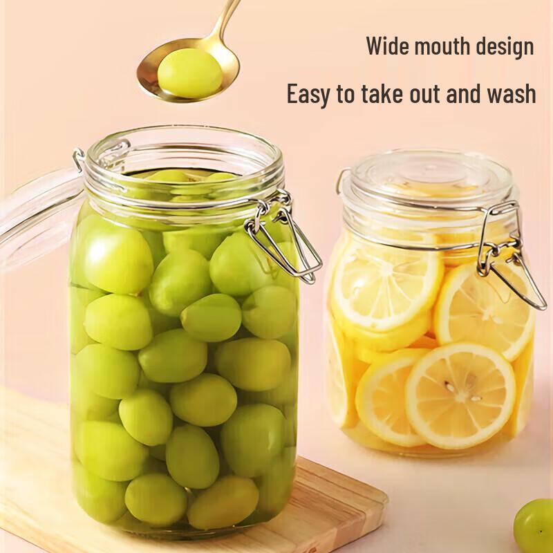 Maxcook Airtight Glass Storage Jars