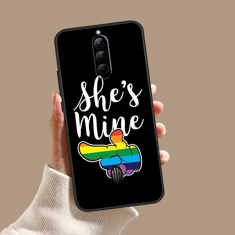 

Matching Couple She s Mine Case For ZTE Nubia Red Magic 10S 9S 8S 8 9 10 11 Pro Plus 6 7 6S 7S Pro 5G 6R 10 Air Cover Red Magic 6s Pro
