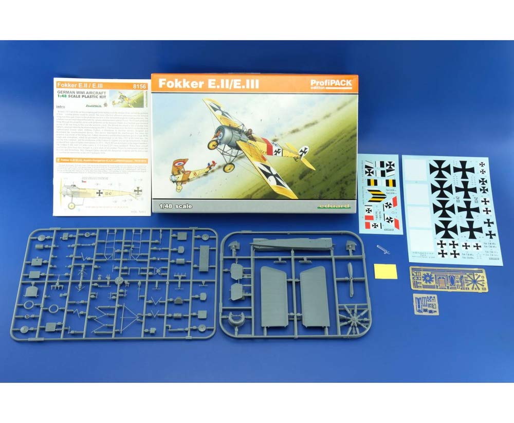 Eduard 1/48 Profipack Fokker E.III Plastic Model