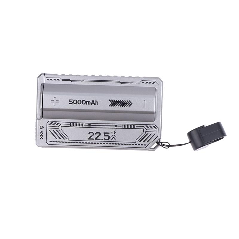 21700 Universal Battery Charger Case 20W Type-C Battery Holder Fast Charging Built-In Cable Detachable Diy Power Bank Box