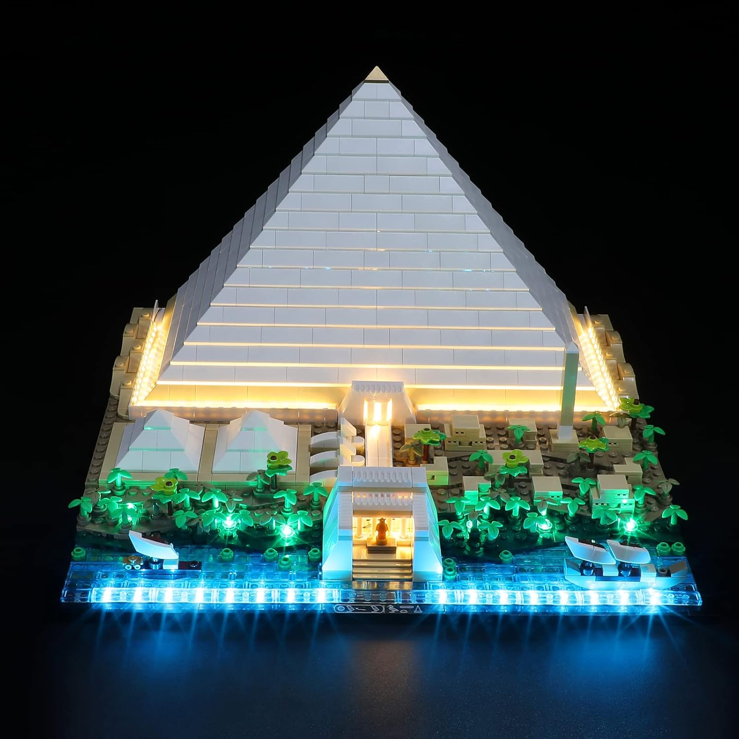 Lightailing Light for Lego-21058 Great Pyramid of Giza - Led Lighting Kit Compatible with Lego Building Blocks Model - NOT Included The Model Set