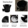 Classic Barber Shaving Brush Set with Soft Bristles & Foaming Bowl
