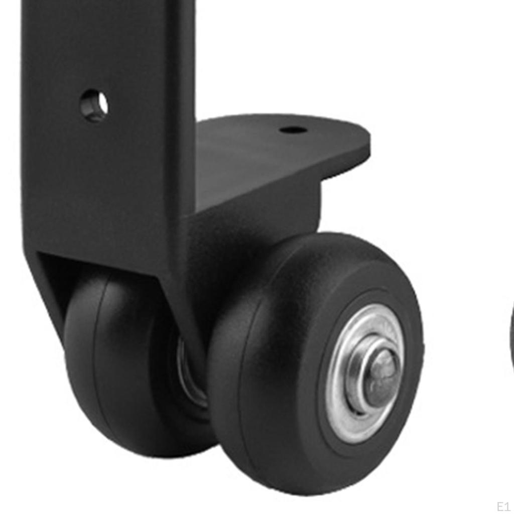 2 Pieces Replacement Travel Luggage / Trolley Case Universal Mute Casters Roller Bearing Wheels for