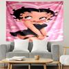 Betty Boop Print Tapestry, Lightweight Wall Hanging, for Bedroom, Dorm, Living Room, Home Art Decor - Birthday Christmas Gift for Friends