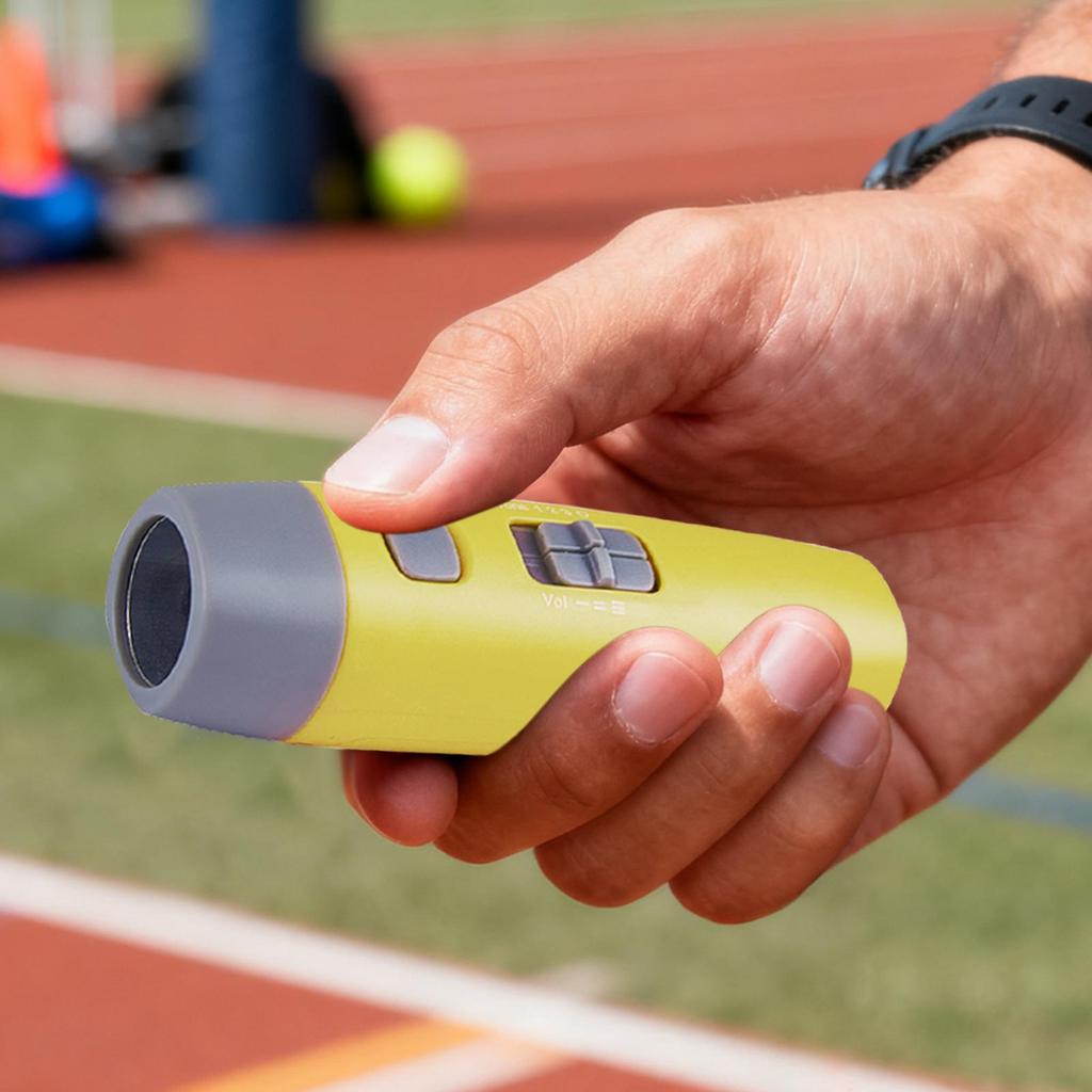 Elektronická píšťalka 3 Vysoká hlasitost Bateriová rozhodcovská ruční píšťalka se šňůrkou pro fotbal basketbal volejbal hokej