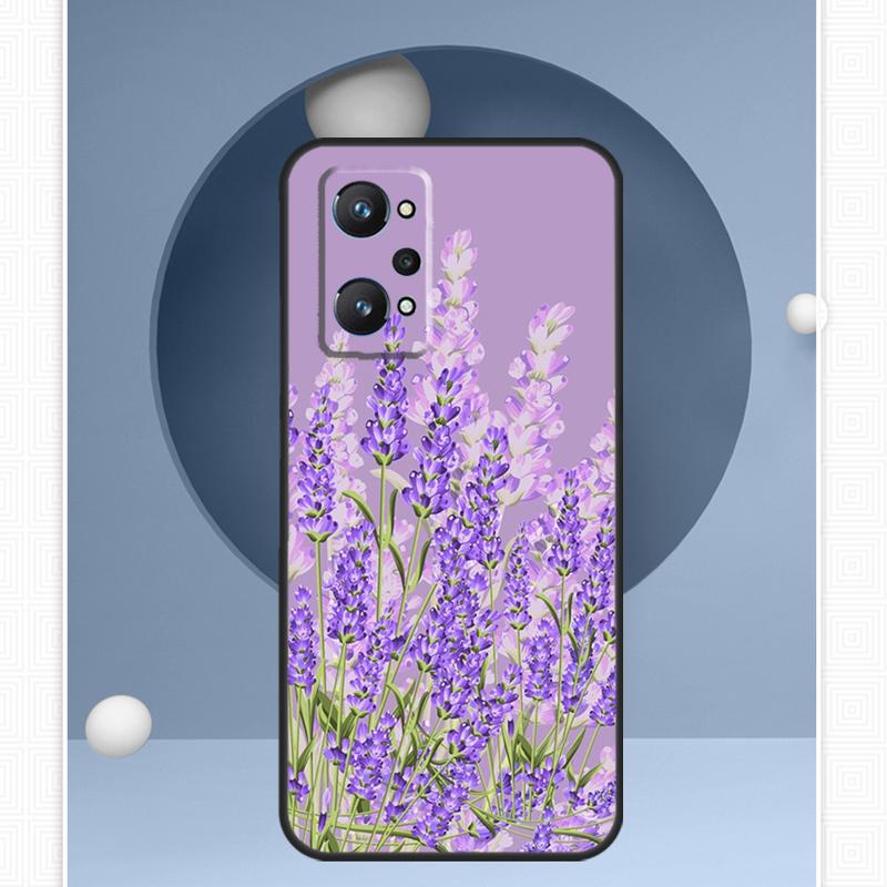 

Цветы лавандового цвета Для Realme C55 C33 C30 C21Y 10 Pro Plus GT Neo 5 3 3T Чехол Для OnePlus 11 10 Pro Nord 2 2T OnePlus Nord 2T