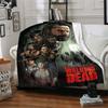 1pc Walking Dead Throw Blanket Soft Flannel, Cozy All Season Polyester Perfect for Home, Office