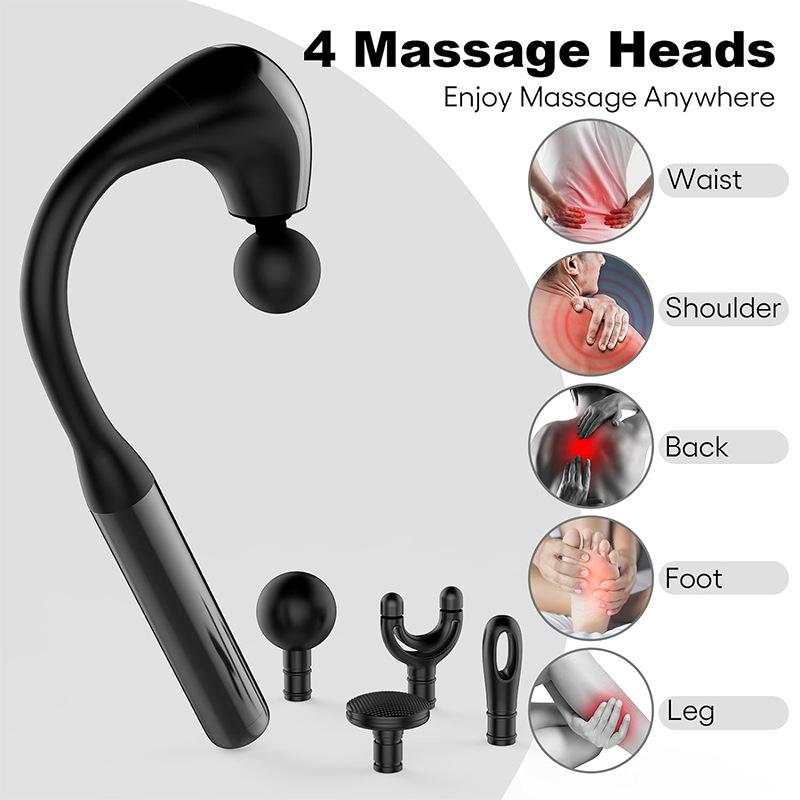 Electric Massager Muscle Relax Masajeador Massage Gun Body Relaxation Trigger Point Massage Machine for Fitness  Fascia Gun
