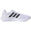 adidas Neo Lite Racer 2.0 Comfortable PU Cushioning Lightweight Low-Top Casual Running Shoes Men Sneakers White EG3282