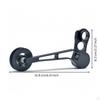 Derailleur Chain Tensioner with Pulley Aluminum Alloy Rear
