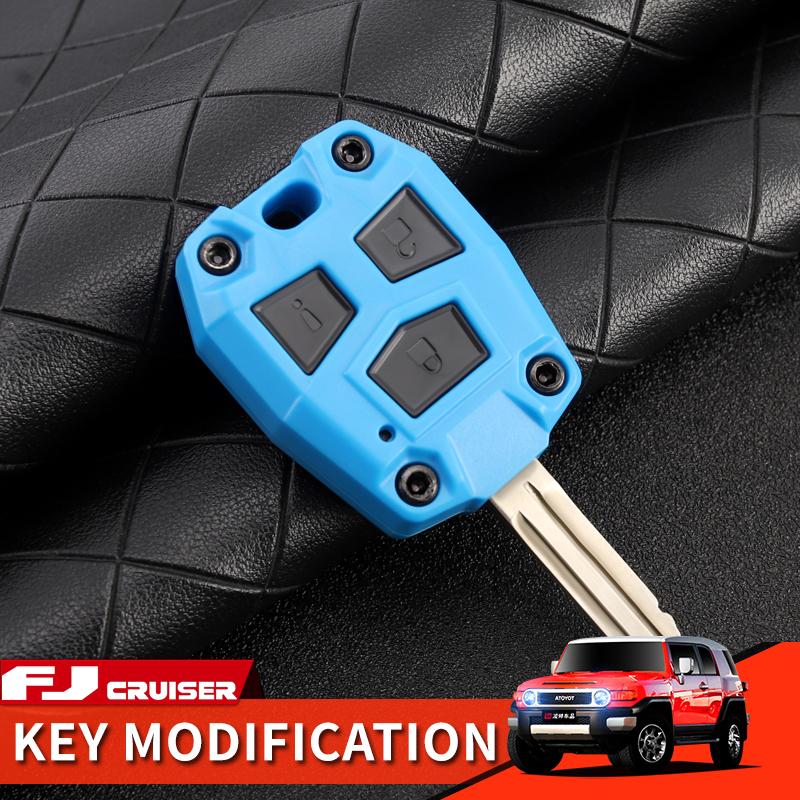 07-22 For Toyota FJ Cruiser Remote Key Case Case Multiple Color Options Car Key Protective Cover