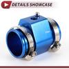 1 Set Car Water Coolant Temperature Sensor Adapter Joint Pipe Radiator Sensor Adaptor 38mm Blue