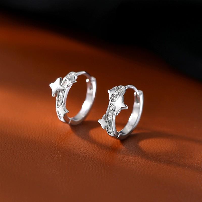 925 Sterling Silver Hoop Earrings: 2025 Modern Niche Design - Elegant & Luxurious for Women