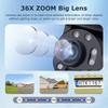 4G Dual-Lens 6MP Solar Camera with 36X Zoom and Full-Color Night Vision for All-Day Outdoor Surveillance