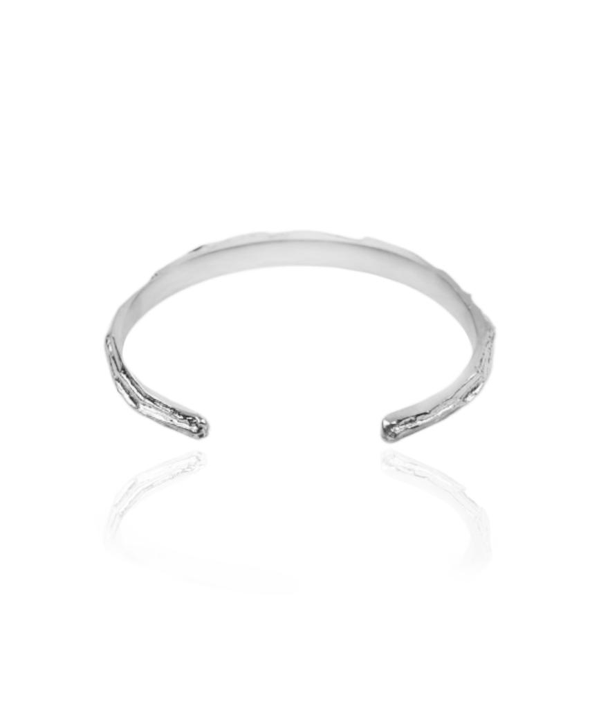 Manig Cragio R Silver Bangle