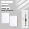 Waterproof Transparent Sticky Notes for Students - Quick-Drying Memo Pad for Exams & Note-Taking