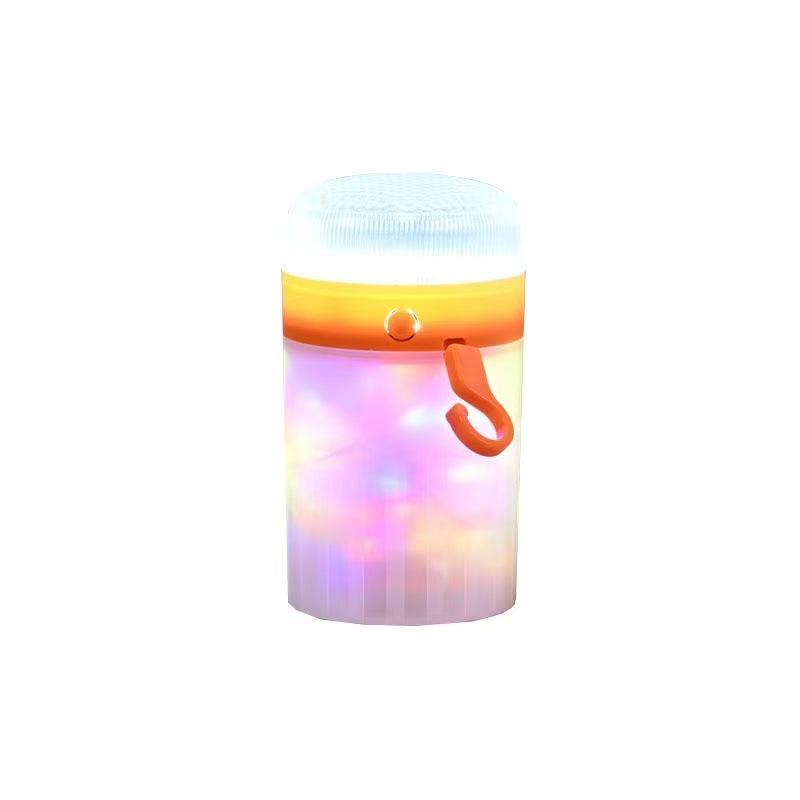 

Rechargeable Portable Seven-Color String Lights for Indoor Camping Tents