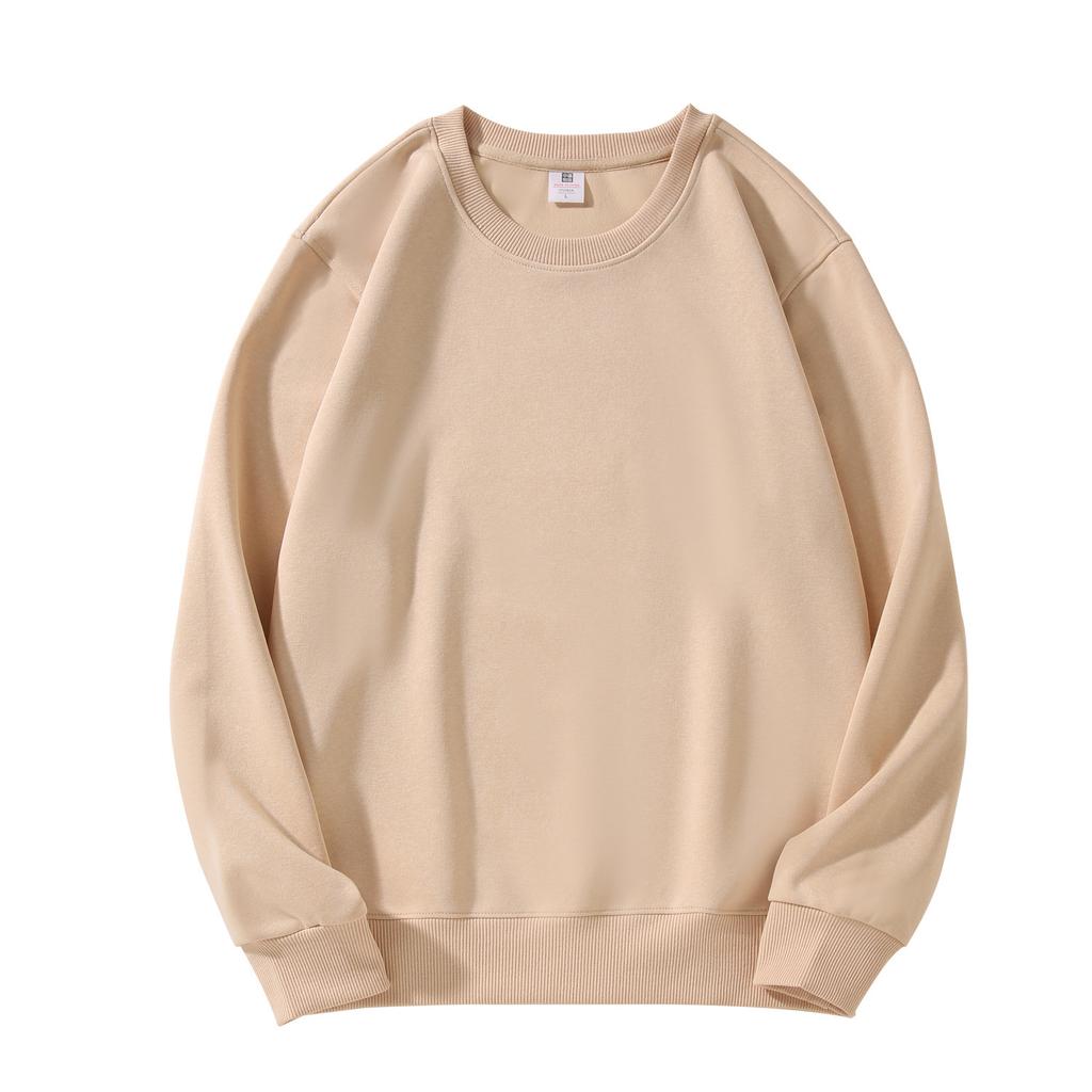 Loose Milk Silk Cotton Round Neck Hoodie Casual Sport Autumn Winter Korean Long Sleeve Couple Hoodies