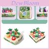 Educational Plush Toy For Children Shape Color And Number Recognition Farm Carrot Puller