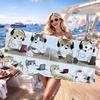 Cute M-Mofusand Towel Bleach Towels Yoga Gym Lightweight Portable For Swimming Shower Travel Sports Accessories Sandproof