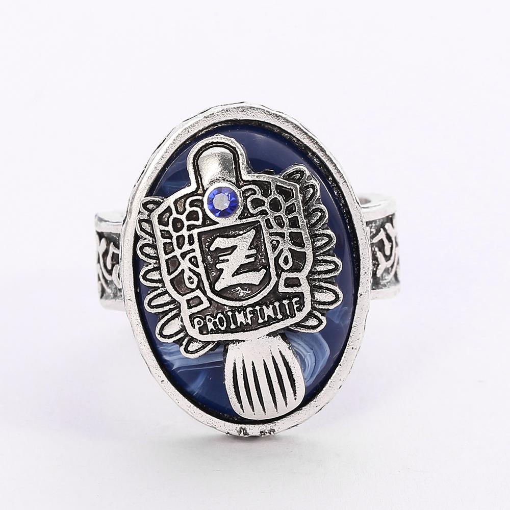 The Vampire Diaries A-Z 26 Písmen Prsten Pro Ženy A Muže Abecední Iniciály Gotické Šperky Salvatore Damon Znovuzrozený Denní Světlo Prsten