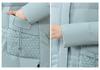 2025 New Winter Hooded Down Jacket for Women - Mid-Length, Warm, Cold-Proof, Stylish Temperament