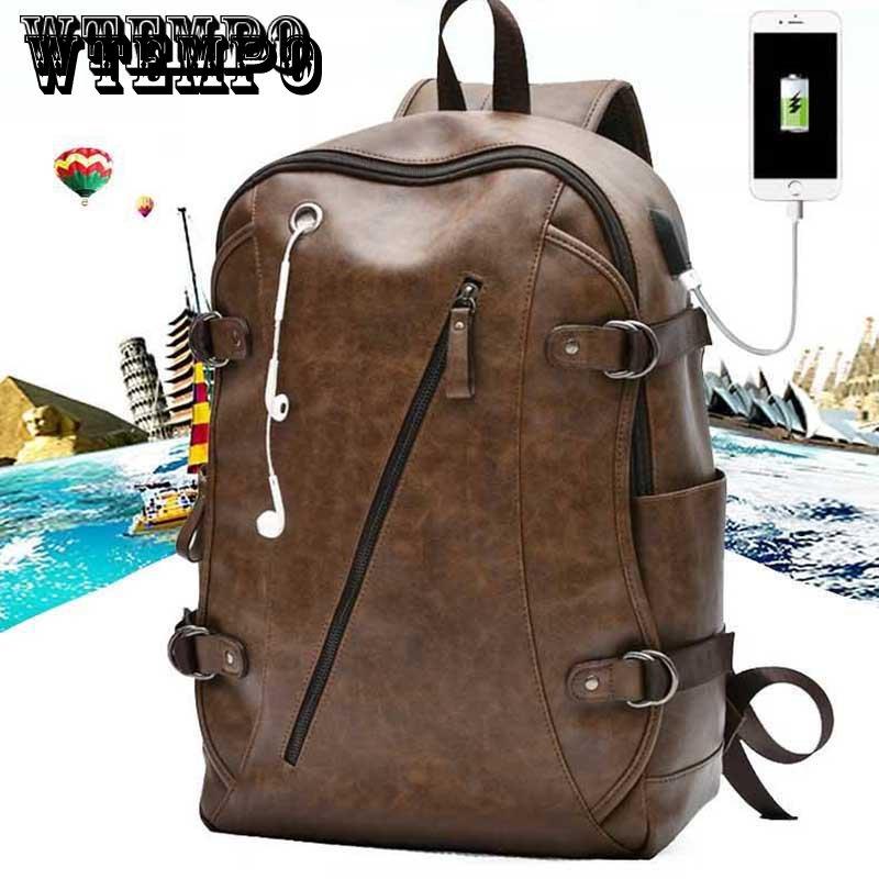 

Рюкзак Ноутбук Рюкзак USB Зарядка Рюкзак Путешествия Дневные рюкзаки Мужская книжная сумка Досуг Рюкзак