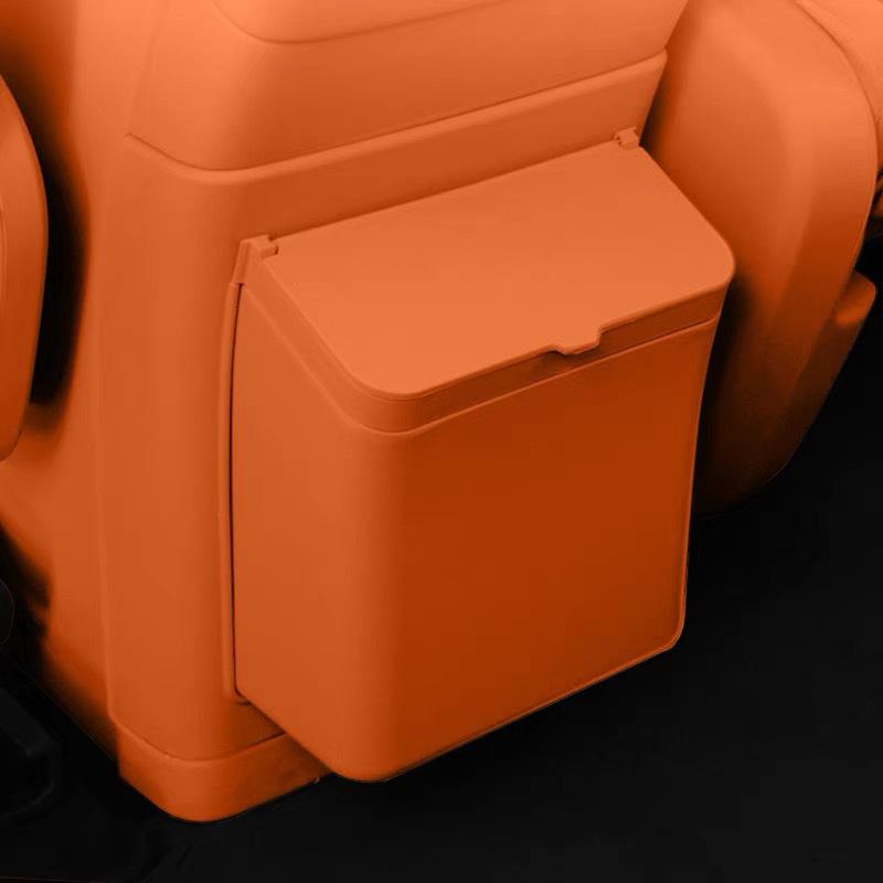 AITO M9 Refrigerator Anti-Kick Cover with Hidden Trash Can - Original Car Color Interior Accessory.
