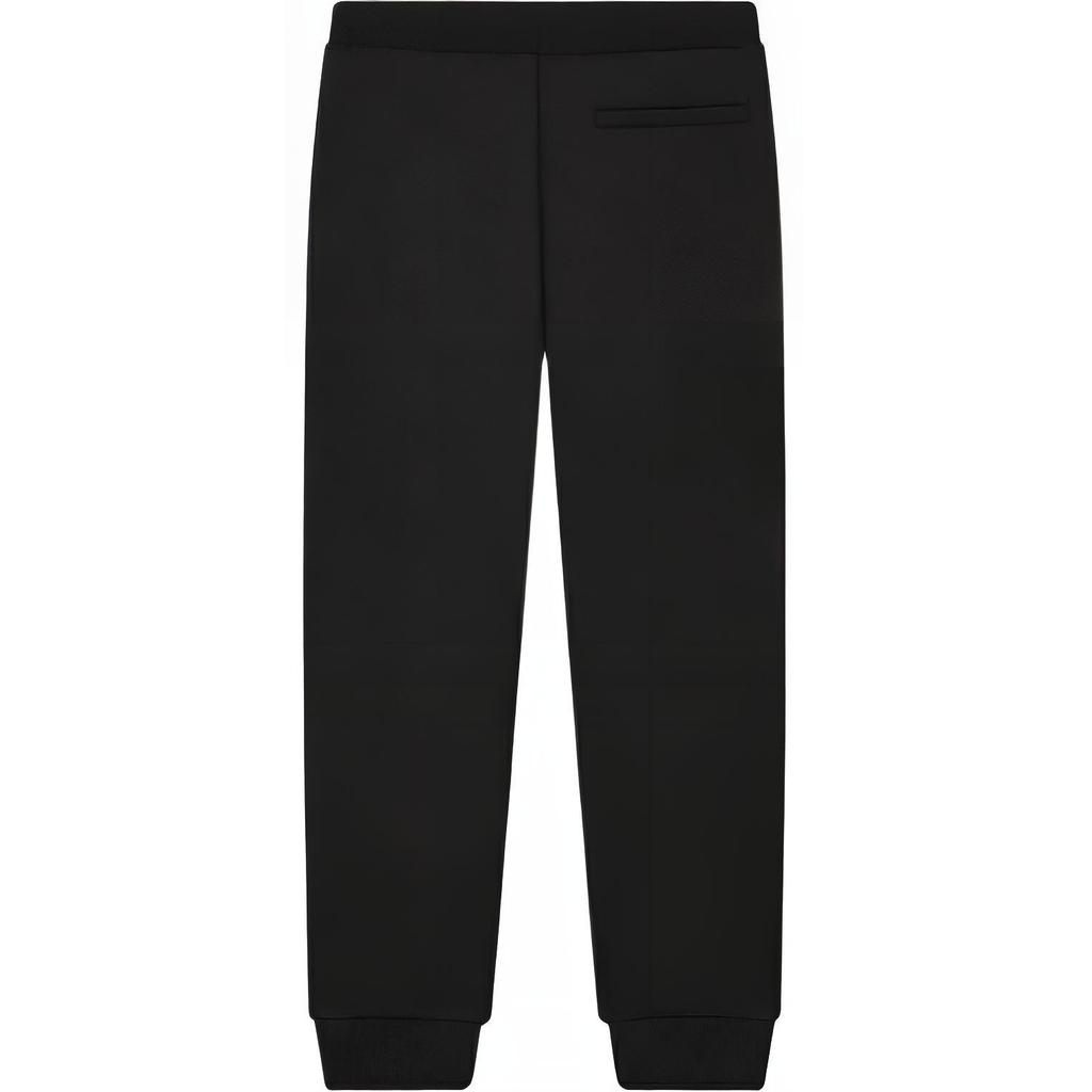 Fila Original Solid Color Comfortable Cuffed Casual Pants Men Bottoms Black F11M429604F-BK