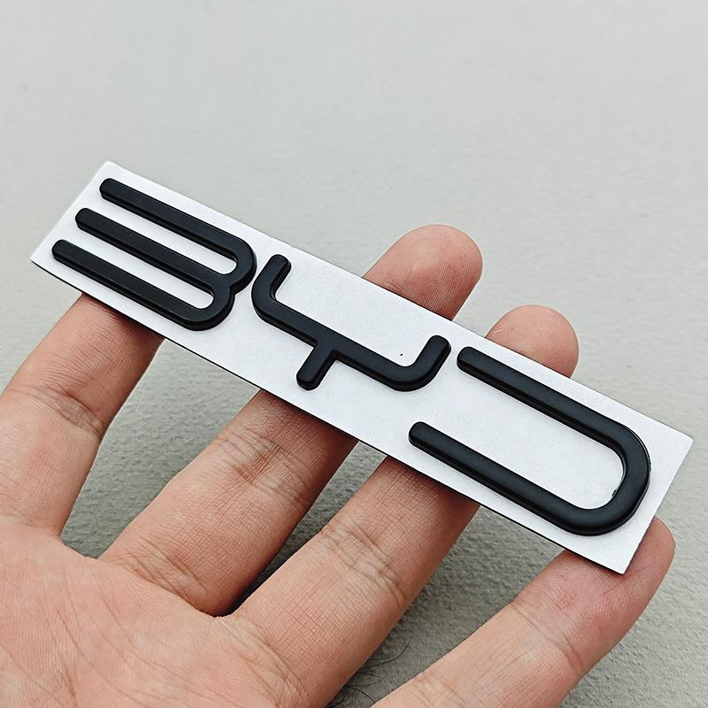 

1Pcs For BYD SEAL QIN HAN SONG Plus ATTO3 Auto 3D Metal BYD Logo Car Letters Badge Tail Sticker Rear Trunk Emblem Accessories