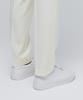 MUSINSA STANDARD Tapered Hidden Elastic Waist Length Slacks [Cream]