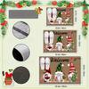 VIKAMA 2025 New Christmas Welcome Mat Christmas Elf Living Room Bedroom Carpet Indoor Outdoor Entrance Door Mat Home Decor