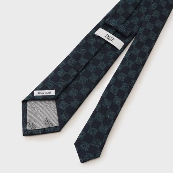 Takeo Kikuchi Checkered Necktie In 07004112 Brown 00 (Made Japan) Men's (243)