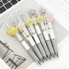 12Pcs Cute Tulip Neutral Pen 0.7mm Quick Drying Student Notes Neutral Pen Stationery Writing Pen Kawaii School Supplies