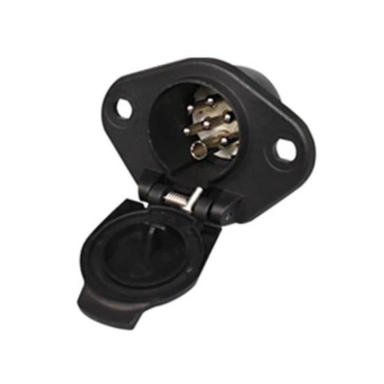 24V 7P S Type Trailer Socket Plug Truck Trailer Interface Converter for Heavy Duty Vehicles