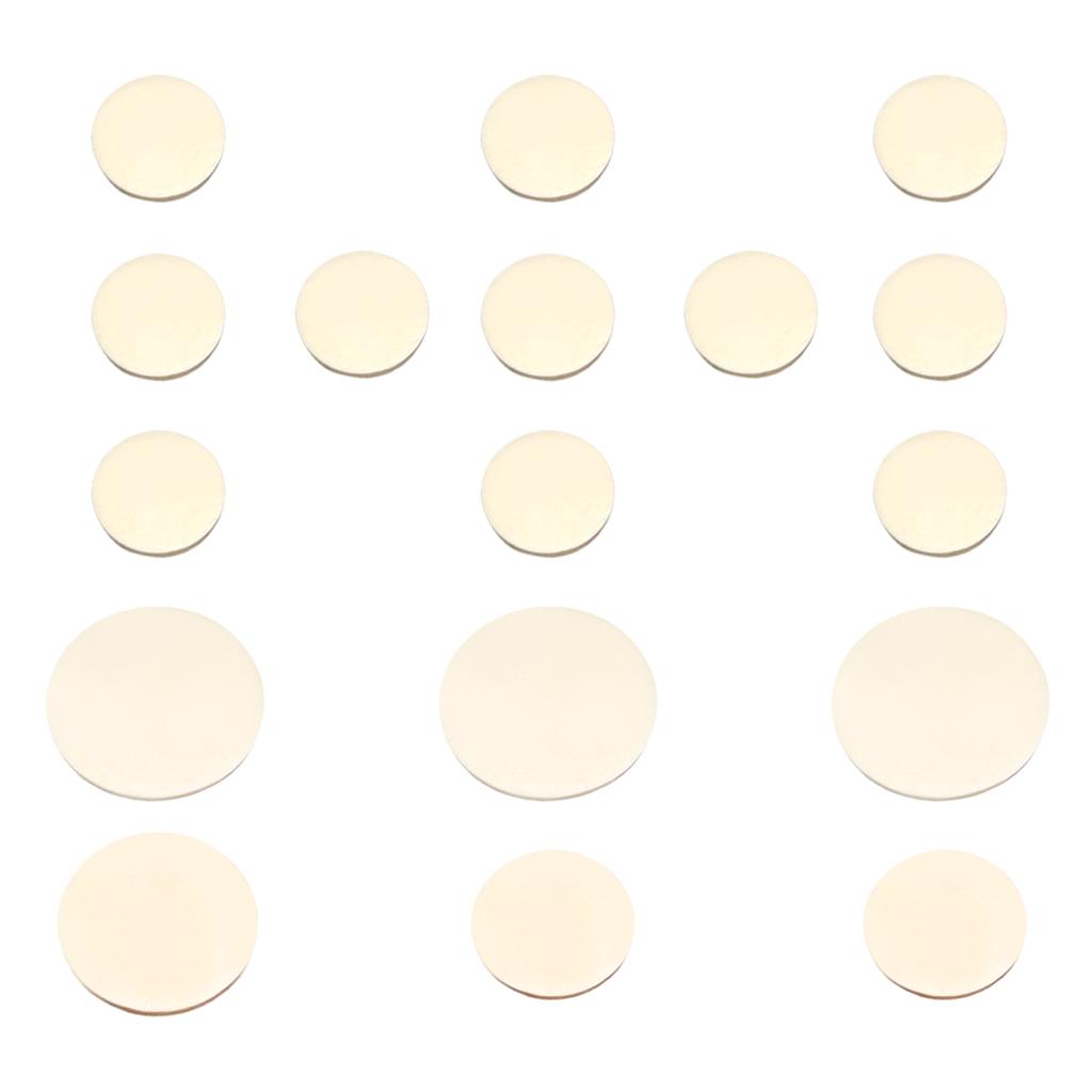 17Pcs Clarinet Pads Cork Sound Insulation Friction Resistance Instrument Accessories