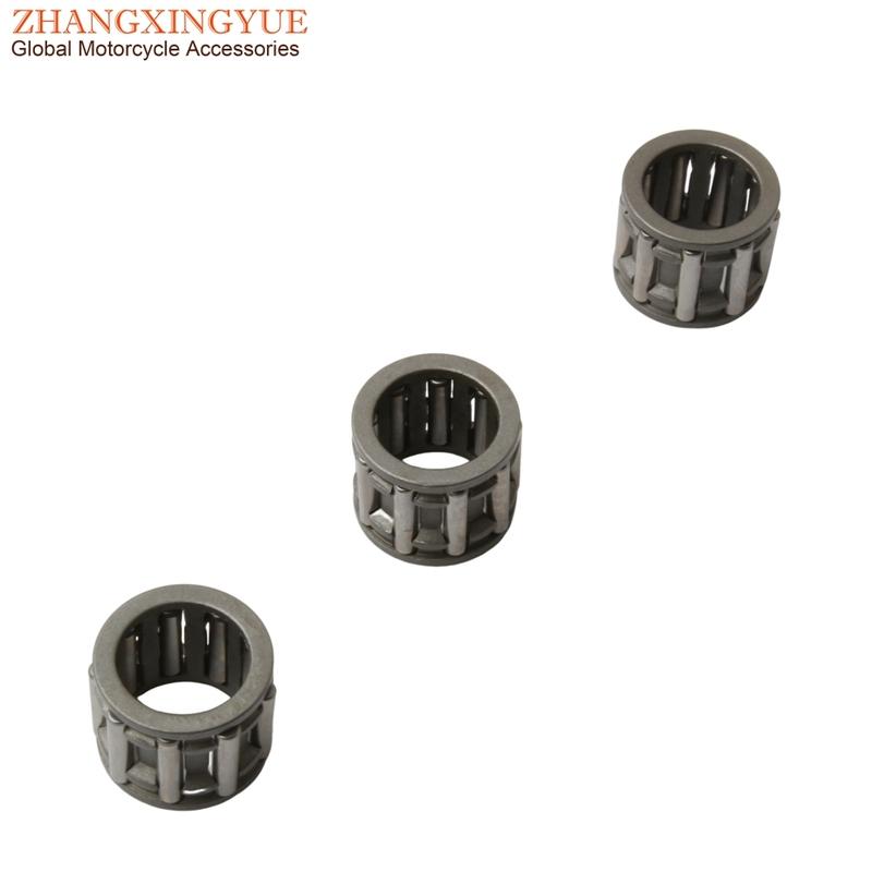 3pc 12x17x14mm Needle Bearing For Peugeot Buxy Django Limbo Looxor Ludix Sv Speedfight 2 TKR Vivacity XPS 50cc 2T Piston Pin