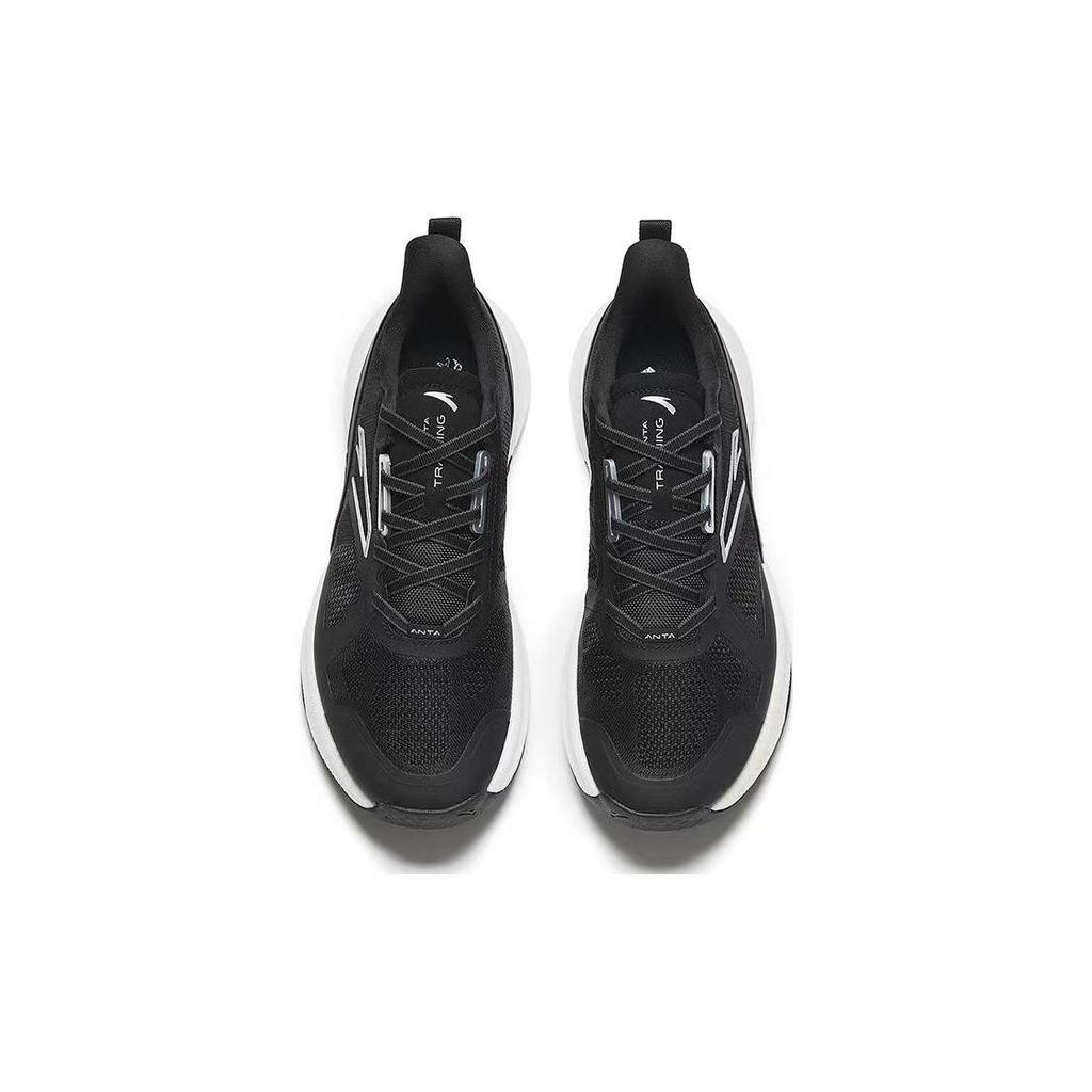 Anta Sports Cushioning Waterproof Low Top Training Shoes Men's Black 112347782-2