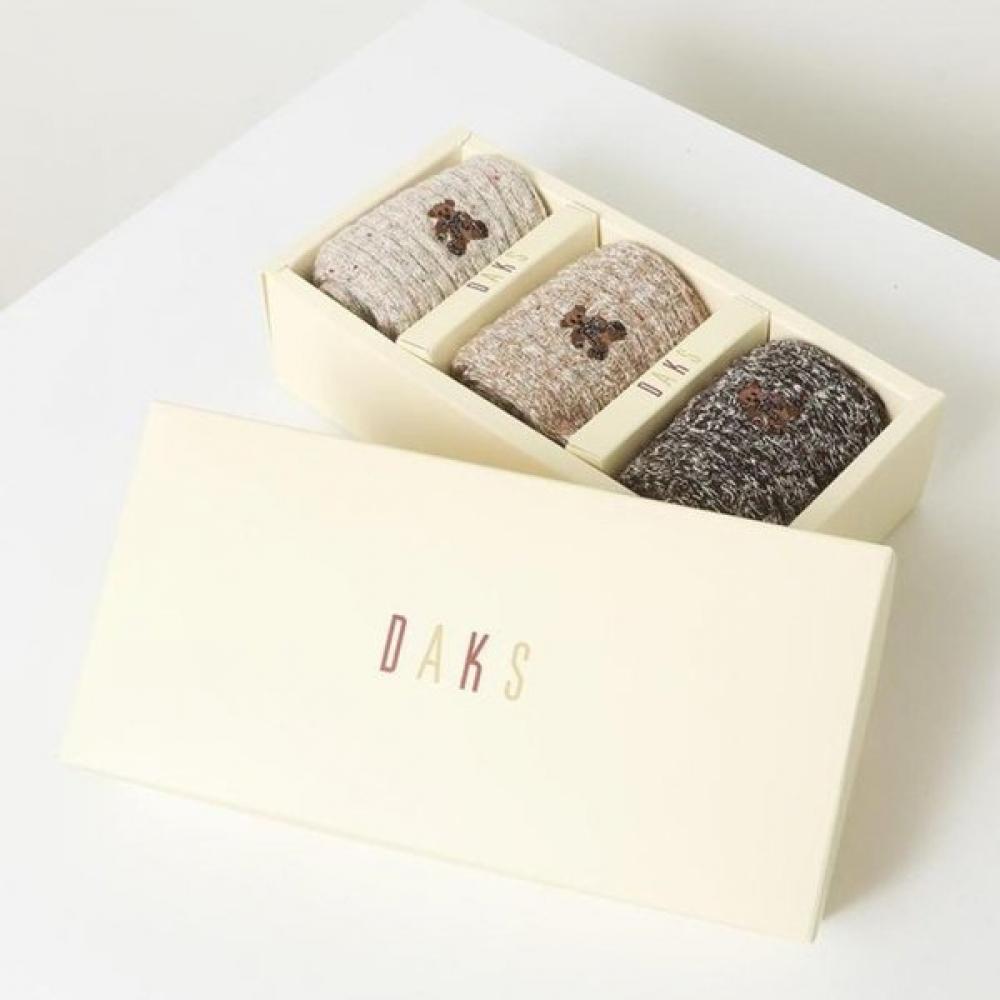 

Daks Mid Calf 3 Pack Set Embroidered 24ss Single option