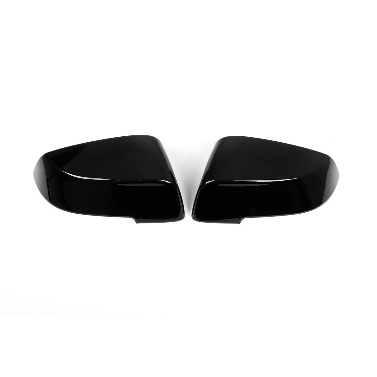 

For BMW 5 6 7 series F10 F11 F07 F06 F12 F13 F01 F02 F03 F04 Car Side Door Rearview Mirror Cap Cover Trim Exterior Accessories чорний
