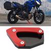 Motorcycle Kickstand Extension Stand Support Plate Aluminium Alloy Replacement for   V STROM 650XT DL650 20042020