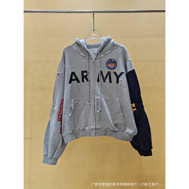 Oversized Hoodie voor Heren met Schedelprint Verweerde Gewassen Look 2025 Casual Lange Mouw