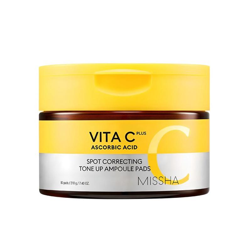 MISSHA Vita C Plus Spot Correcting Tone-Up Ampoule Pad 210г