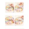Montessori Kinder Puzzlespiel Seil Entfesselungs-Herausforderung Holzbrett Souptoys Entschlüsselung Logiktraining Puzzlespiel Seile Sortieren