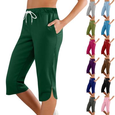 Pantaloni da Yoga alla Moda e Comodi da Donna: Vestibilità aderente, Media, Lunghezza 7/8